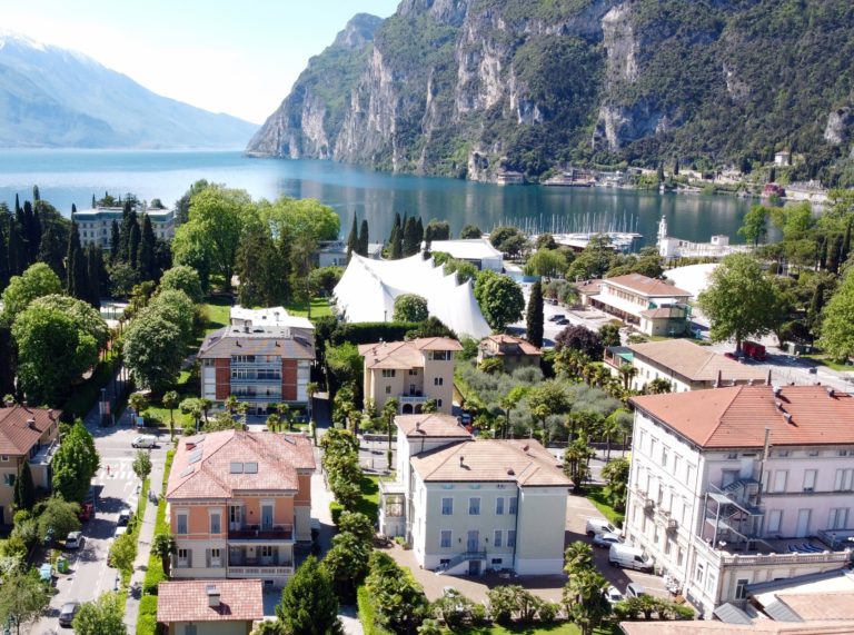 Villa Brunelli - appartamenti Riva del Garda - Lake Garda - Garda Trentino - Italy - Vista aerea